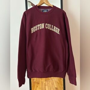 Vintage 90s Boston College Steve & Barry’s collegiate crewneck sweater NCAA